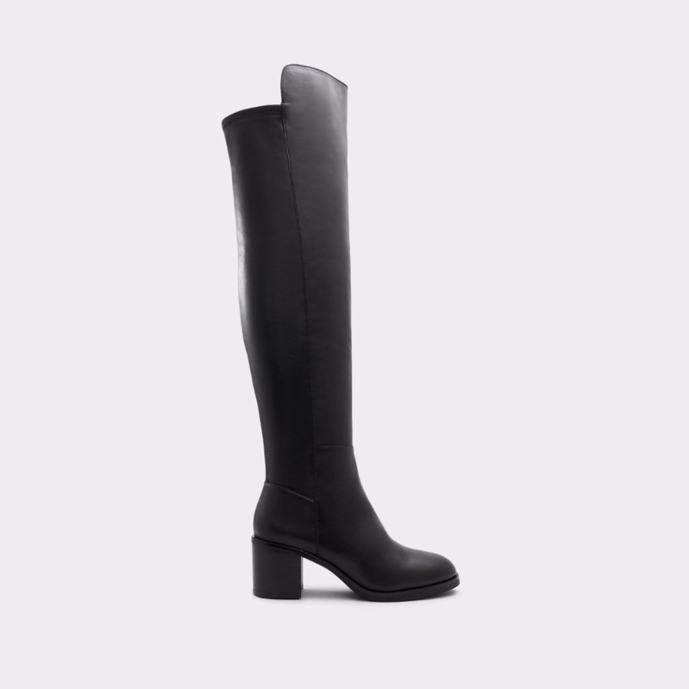 Aldo Black Heeled Boots